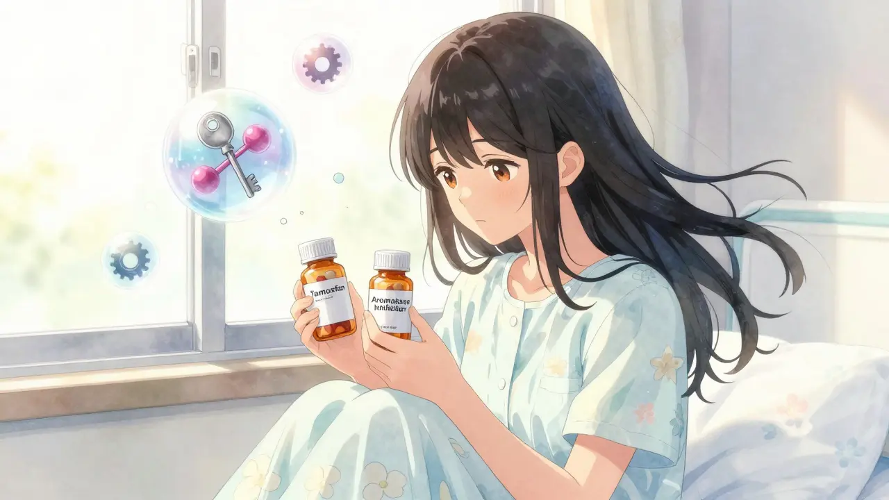 Hormone Therapy for Breast Cancer: Tamoxifen vs Aromatase Inhibitors Explained